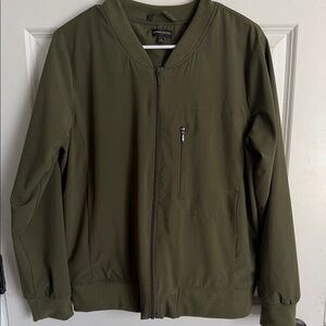 Banana Republic Women's Olive Bomber Jacket